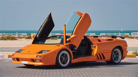 4k Lamborghini Orange Cars Car Orange Roadster Lamborghini Diablo