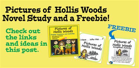 Pictures Of Hollis Woods Novel Study And A Freebie