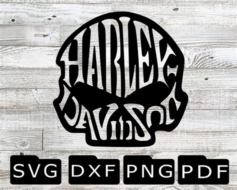 Harley Davidson Dxf Svg Cut File File Cnc Plasma Etsy