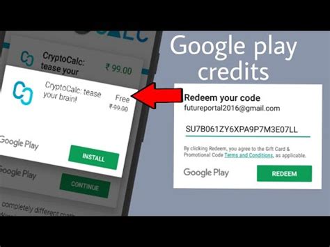 This video help you to redeem gift card from app store and itunes. Play store redeem CODE and download paid apps for free ...