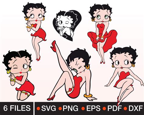 Betty Boop Svg Betty Boop Cartoon Svg Betty Digital File Svg Betty The Best Porn Website