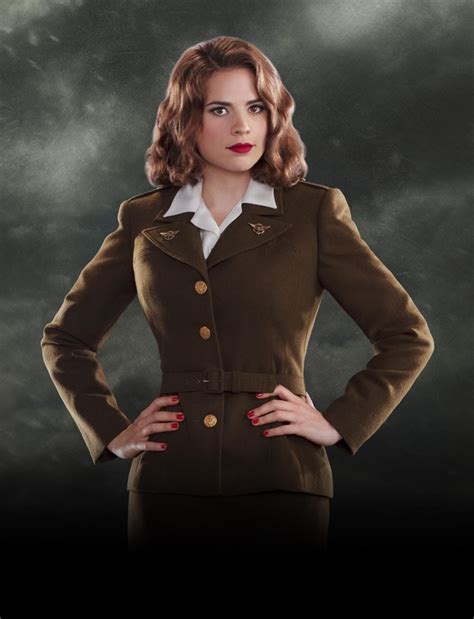 Hayley Atwell As Peggy Carter Captain America Movie Greatest Props
