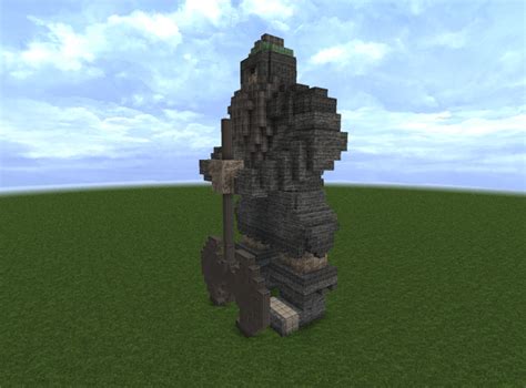 Large Dwarven Statue Weareconquest Ardacraft Minecraft Project