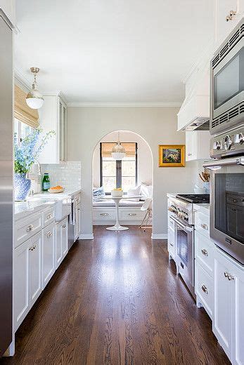 Rather than to choose just one color for the kitchen cabinets, the trend in 2020 is to choose one or several elements, like the kitchen island, kitchen wall cabinets, or base cabinets in daring colors, like dark red, bright yellow, green, or navy blue. 15 Best Galley Kitchen Design Ideas - Remodel Tips for ...
