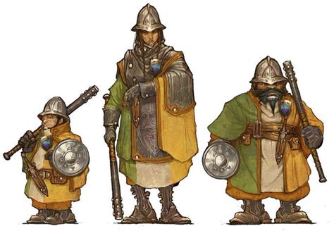 Waterdeep City Guards By Richard Whitters Character Art Fantasy