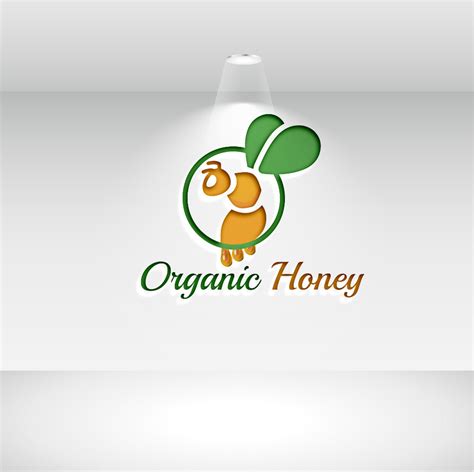 Organic Honey Logo Design On Behance