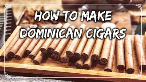 how to roll a dominican cigar cigar factory in dominican republic youtube