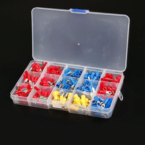 280pcs Assorted Insulated Electrical Wire Terminals Crimp Connectors