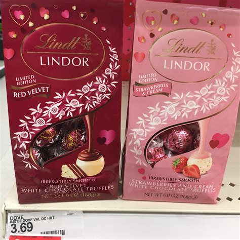 Product description lindt lindor assorted ball gift box 150g. Found! Lindt Lindor Red Velvet and Strawberries & Cream ...