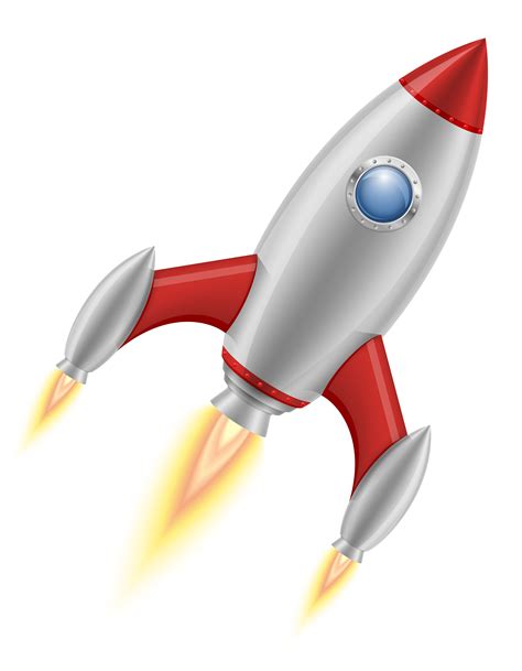 Retro Rocket Ship Clip Art Hot Sex Picture