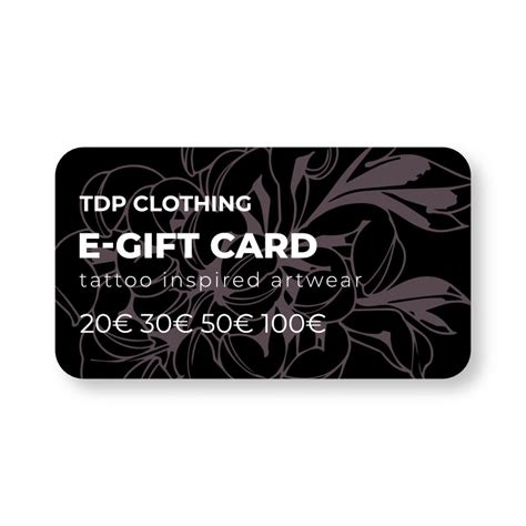 Tdp Clothing T Card Tdp Clothing®