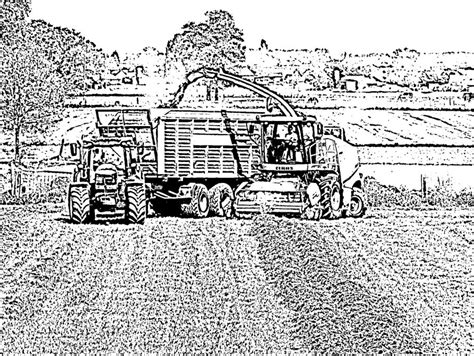 John Deere 8430 Tractor Coloring Page You Can Print Out And Color This