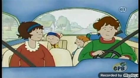 Caillou Road Trip Reversed Youtube