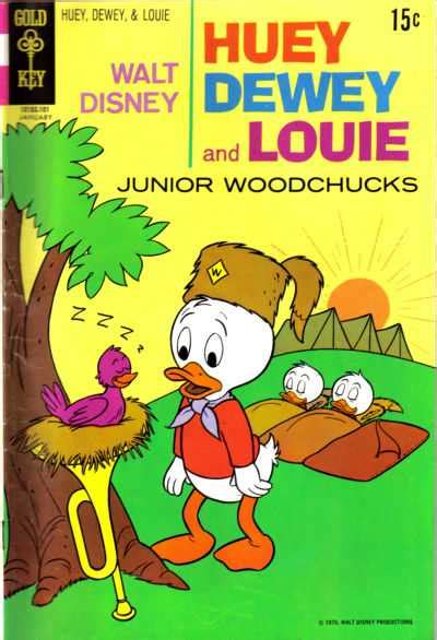 Walt Disney Huey Dewey And Louie Junior Woodchucks 8 Let Sleeping