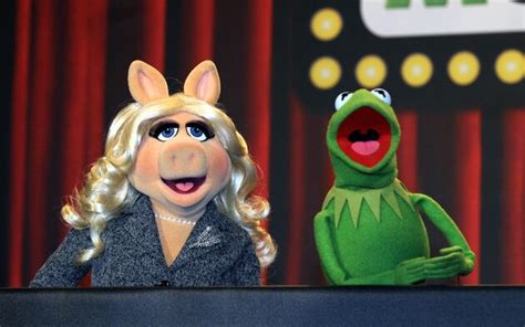 Die „muppets Als „presenter Kermit Und Miss Piggy überreichen Oscar
