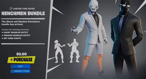 Fortnite Item Shop Get The Henchman Bundle That Is Back In The Shop