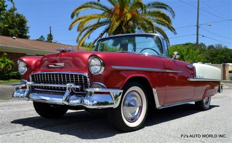 1955 Chevrolet Bel Air Pjs Auto World Classic Cars For Sale