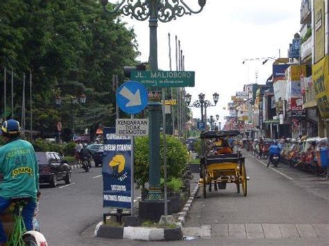 Malioboro Street Area Yogyakarta Marketplace Shopping Center