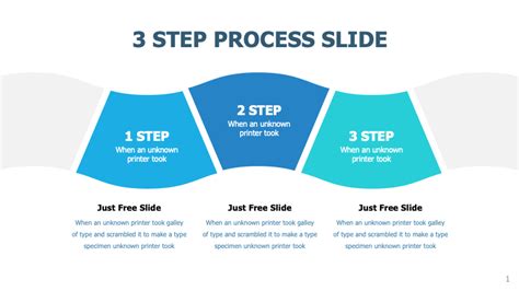3 Step Process Examples Ppt Free Download Just Free Slide