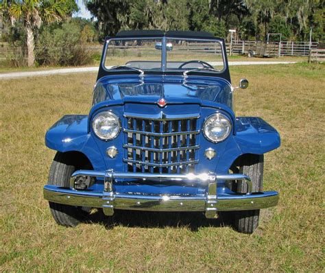All American Classic Cars 1950 Willys Jeepster
