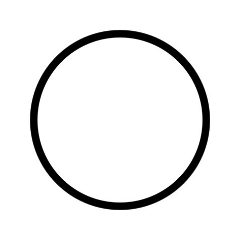 Circle Area Black And White Pattern Circle Png Hd Png Download 1600