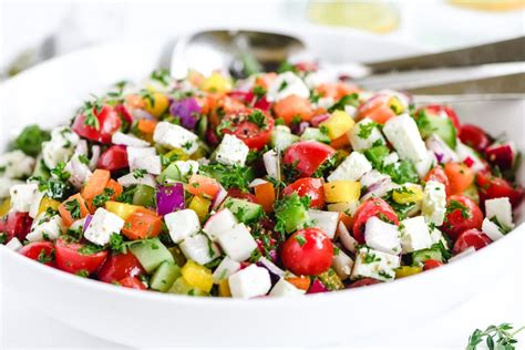 Arabicisraeli Salad Recipe With Zaatar Dressing The View From Great