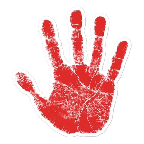 Red Hand Supporter Of Mmiw Native American Merchandise
