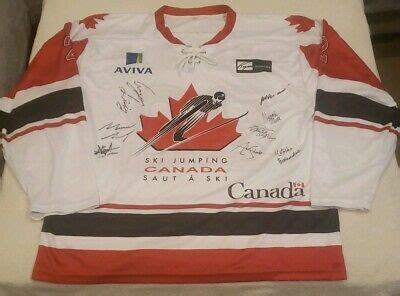 It is free of any stains, rips. 2022 Beijing OLYMPICS Team CANADA Autographed SKI JUMPING ...