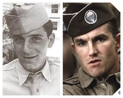 Band Of Brothers Real Soldiers And Actors That Played Them Band Of