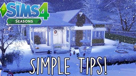 Simple Tips For Sims 4 Seasons Youtube