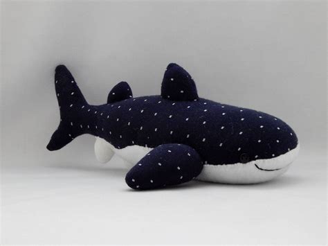 Whale Shark Plush Toy Shark Plushie Stuffed Animal Sock Etsy Shark