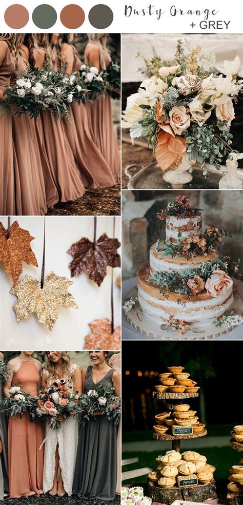 Top Fall Wedding Colors For Trends Youll Love Emma Loves