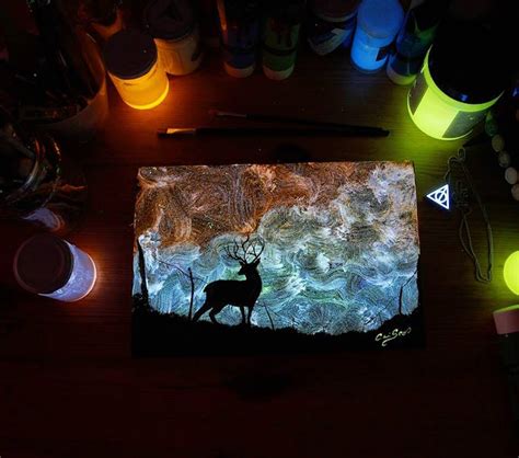 Cristoforo Scorpinitis Spectacular Glow In The Dark Paintings Art Sheep