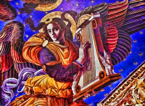 Italian renaissance renaissance art fra angelico angel images i believe in angels renaissance paintings angels in. Renaissance Angel With A Harp Photograph by Alexandra ...