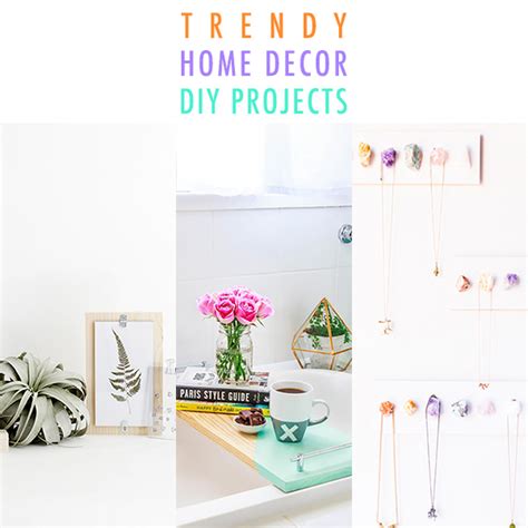 We promise to keep things very trendy. Trendy Home Decor DIY Projects - The Cottage Market
