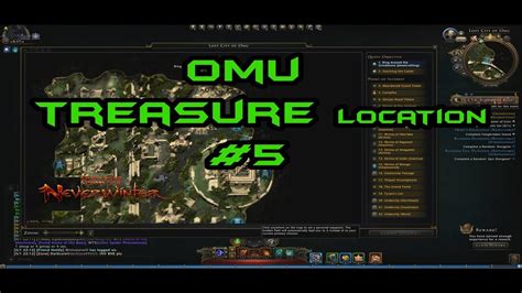 Neverwinter Treasure Map Location 5 Lost City Of Omu Mod 13