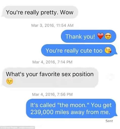 lol these are some of the most savage replies to chat up lines you