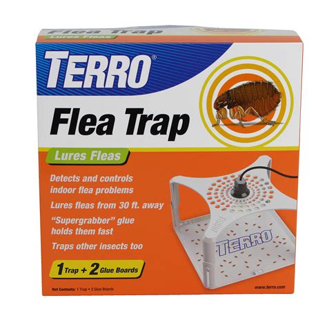 TERRO T230 Indoor Electric Flea Light Refillable Flea Trap and Killer