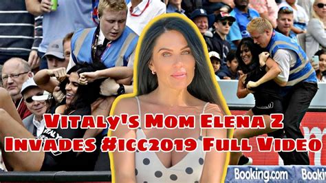 Elena Z Vitalys Mom Invades Cricket World Cup Finals 2019 Full Video