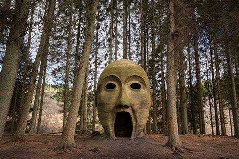 Silva Capitalis Forest Head Sculpture Bild Kaufen 71077609 Lookphotos