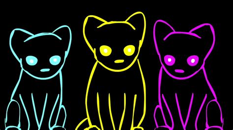 Neon Kittens Animation Youtube