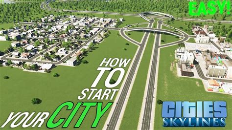 How To Start Your City Easy Road Layouttutorial Englishgerman