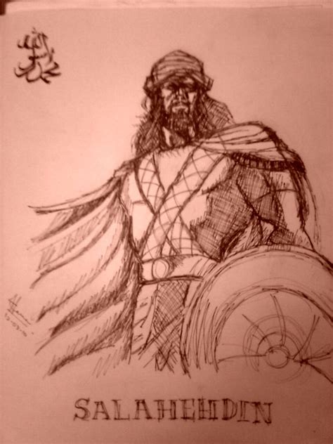 Salah Ud Din Sketch By Hussun On Deviantart