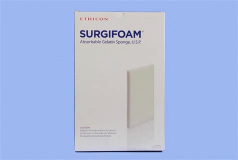 Ethicon Endo Surgery 1975 Ethicon Suroam Absorbable Gelatin Sponge