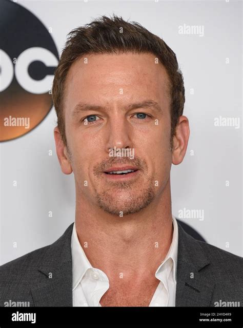 Josh Randall Arriving For The Disney Abc Tca Summer Press Tour Held At