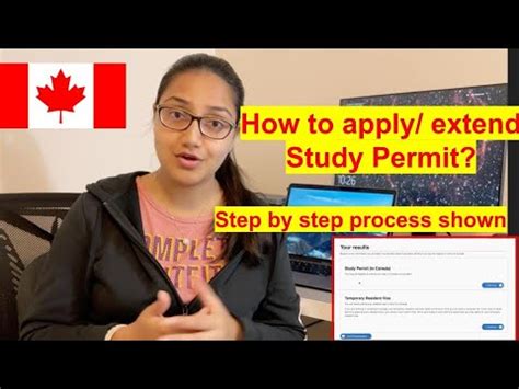 How To Apply Extend Study Permit Online YouTube