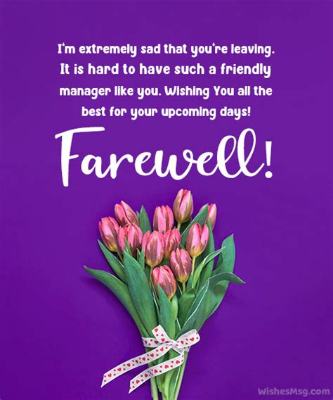 130 Farewell Messages To Boss Goodbye Wishes WishesMsg 2023