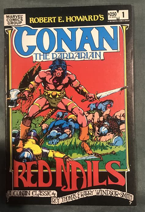 robert e howard s conan the barbarian 1983 comic books bronze age marvel conan horror