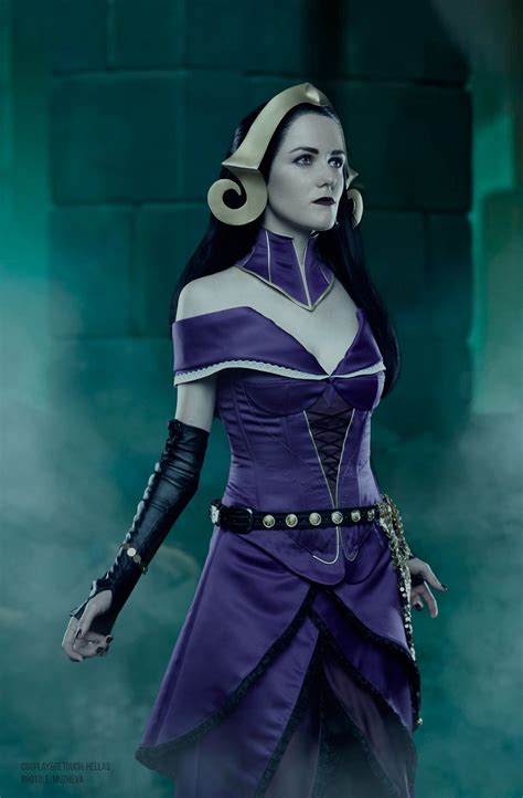 Liliana Vess Cosplay Costume Party Magic The Gathering