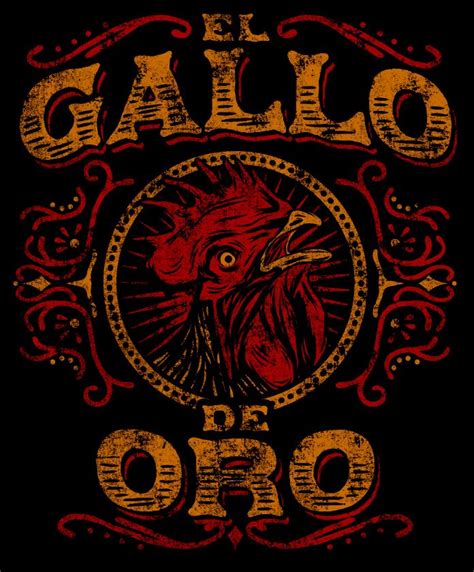 El Gallo De Oro Store On Behance Art Inspiration Vector Artwork